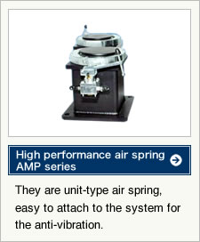 High performance air spring unit: AMP series